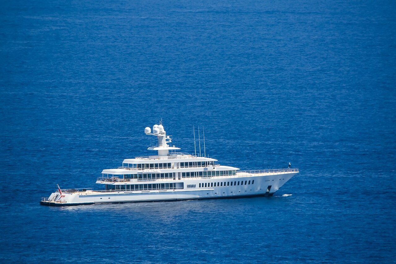 Marc Cuban Yacht-fonteinhoofd