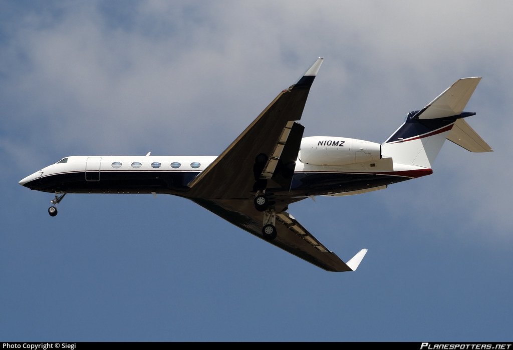 Jet privé N10MZ G550 Mortimer Zuckerman