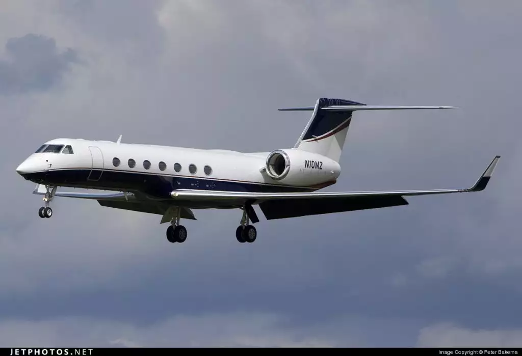 N10MZ G550 Mortimer Zuckerman Privatjet