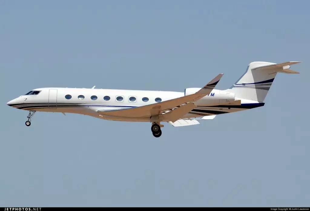 N1777M غلف ستريم G650 خوان كارلوس ماس طائرة خاصة