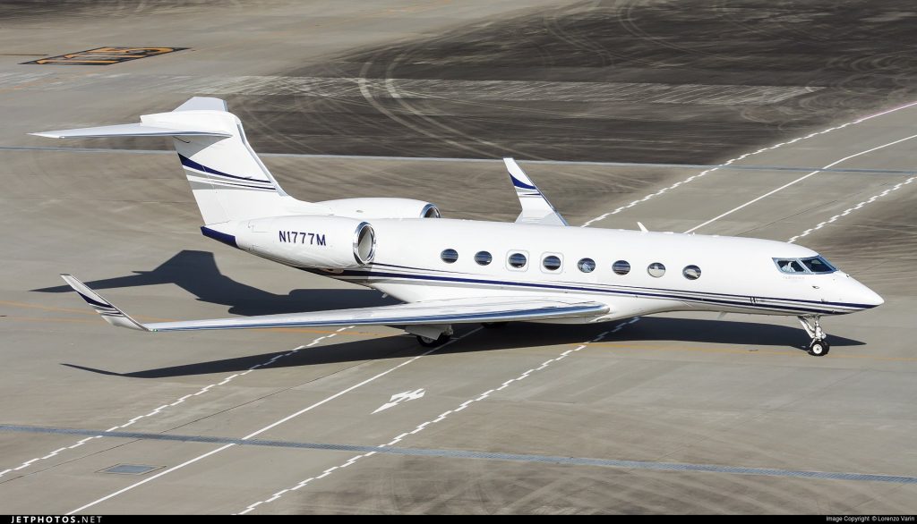 N1777M Gulfstream G650 Частный самолет Хуана Карлоса Маса