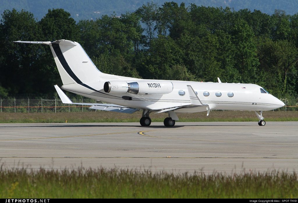 N19H Gulfstream GIV Стэнли Хаббард 