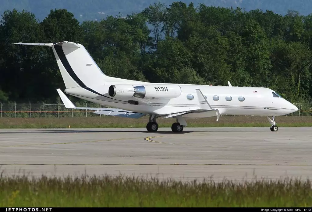 N19H Gulfstream GIV Стэнли Хаббард 