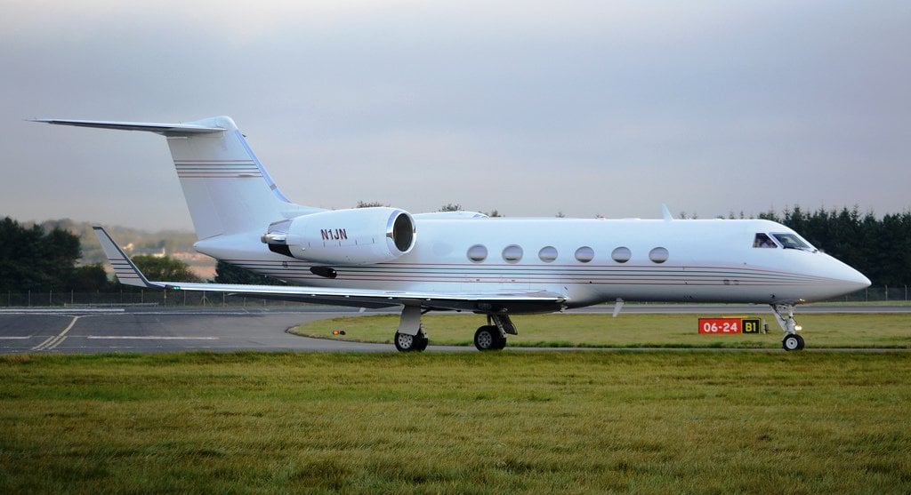N1JN G-IV Jack Niklaus private jet