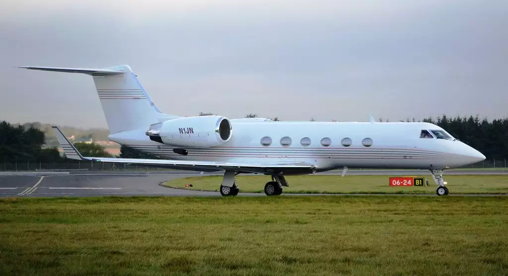 N1JN G-IV Jack Niklaus privéjet