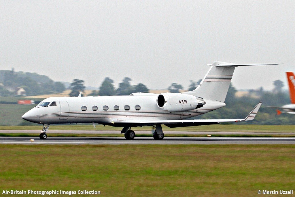 N1JN G-IV Jack Niklaus jet privado