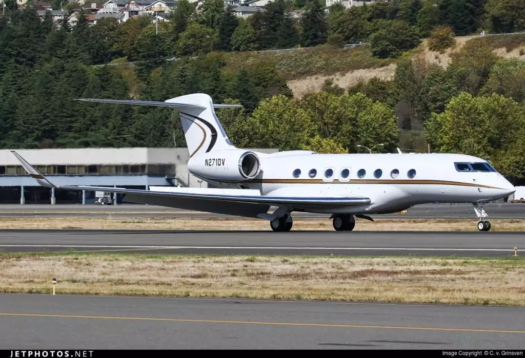 N271DV G650 جيف بيزوس