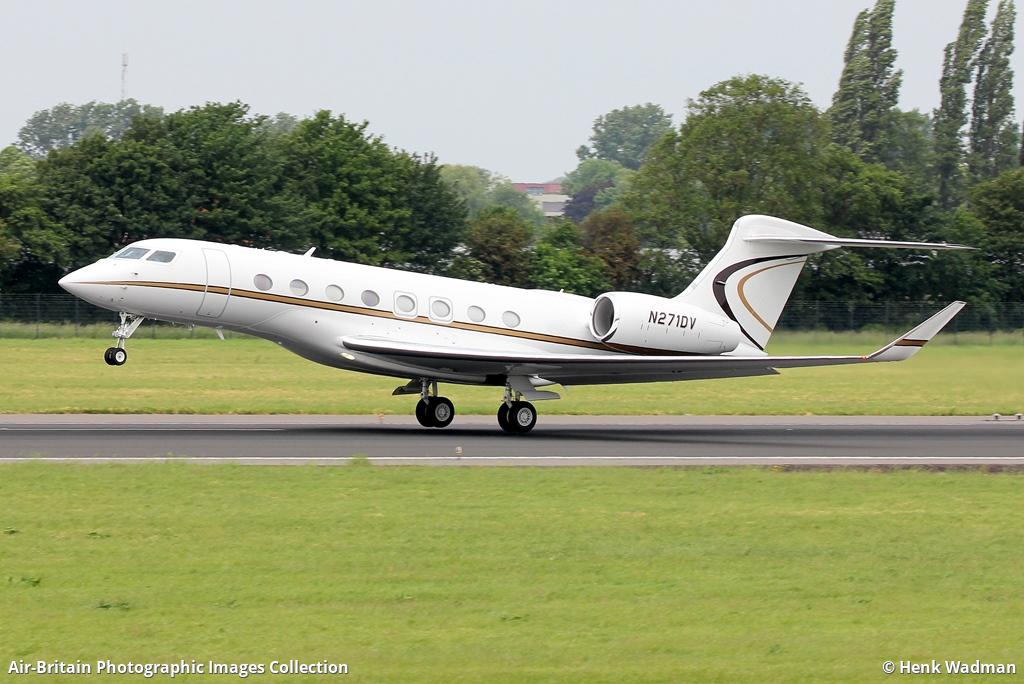 N271DV G650 Jeff Bezos private jet