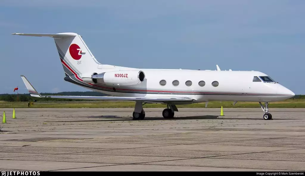 N300JZ Gulfstream G III Джордан Циммерман реактивный самолет