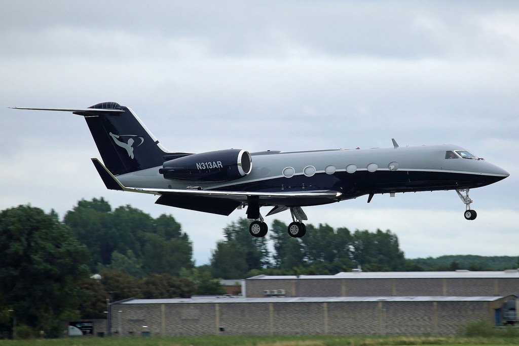 N313AR Gulfstream GIV Алекс Родригес