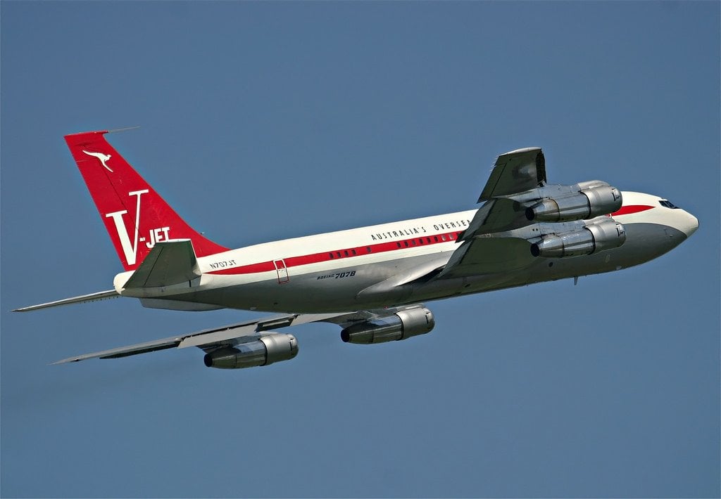 N707JT B707 John Travolta