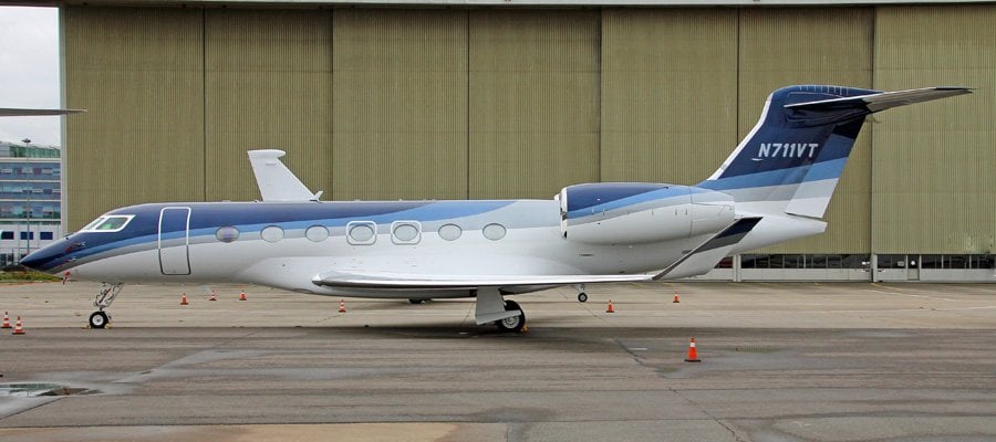 N711VT -G550 – Jet privé Larry van Tuyl