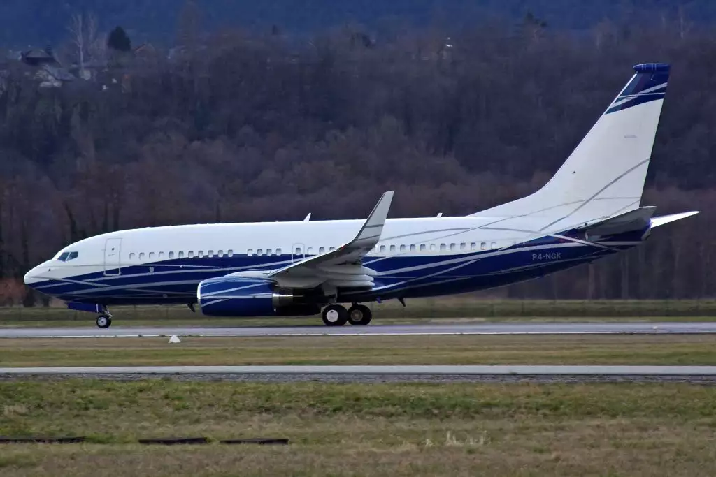 P4-NGK B737 BBJ Петр Келлнер