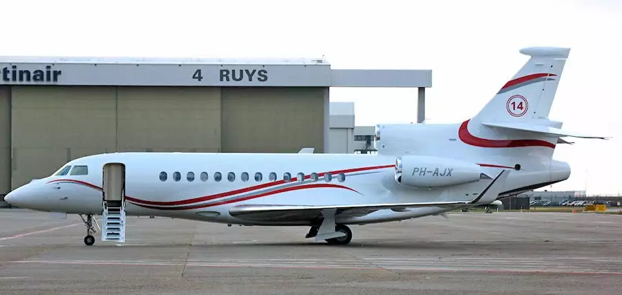 PH-AJX Falcon 7X Вервелиус