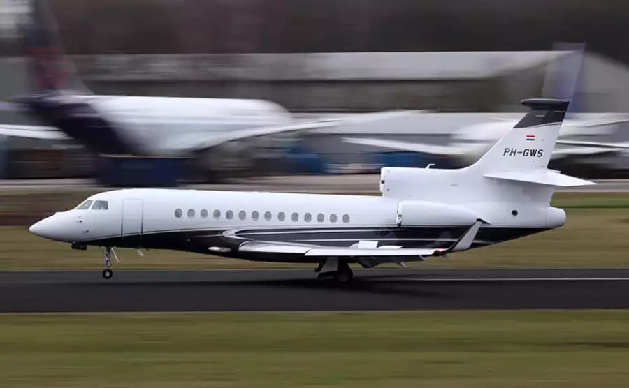 PH-GWS Falcon 7X Герита Вессельс