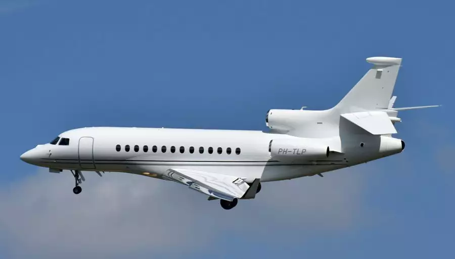 PH-TLP Falcon 7X Джон Де Мол - Талпа