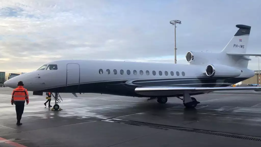 PH-IWS Falcon 7X Инге Весселс