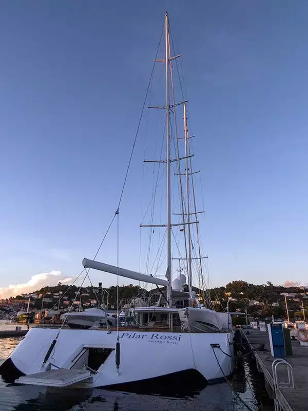 PILAR ROSSI Yacht • Alucraft • 1989 • Owner Nelson Piquet