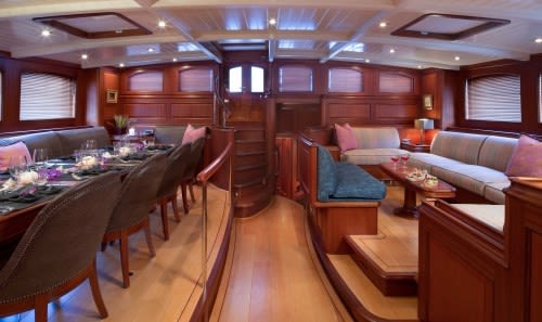 Holland Yachtbouw SY Athos interior 