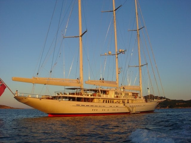 Yacht Athena • Royal Huisman • 2004 • Location (Live)