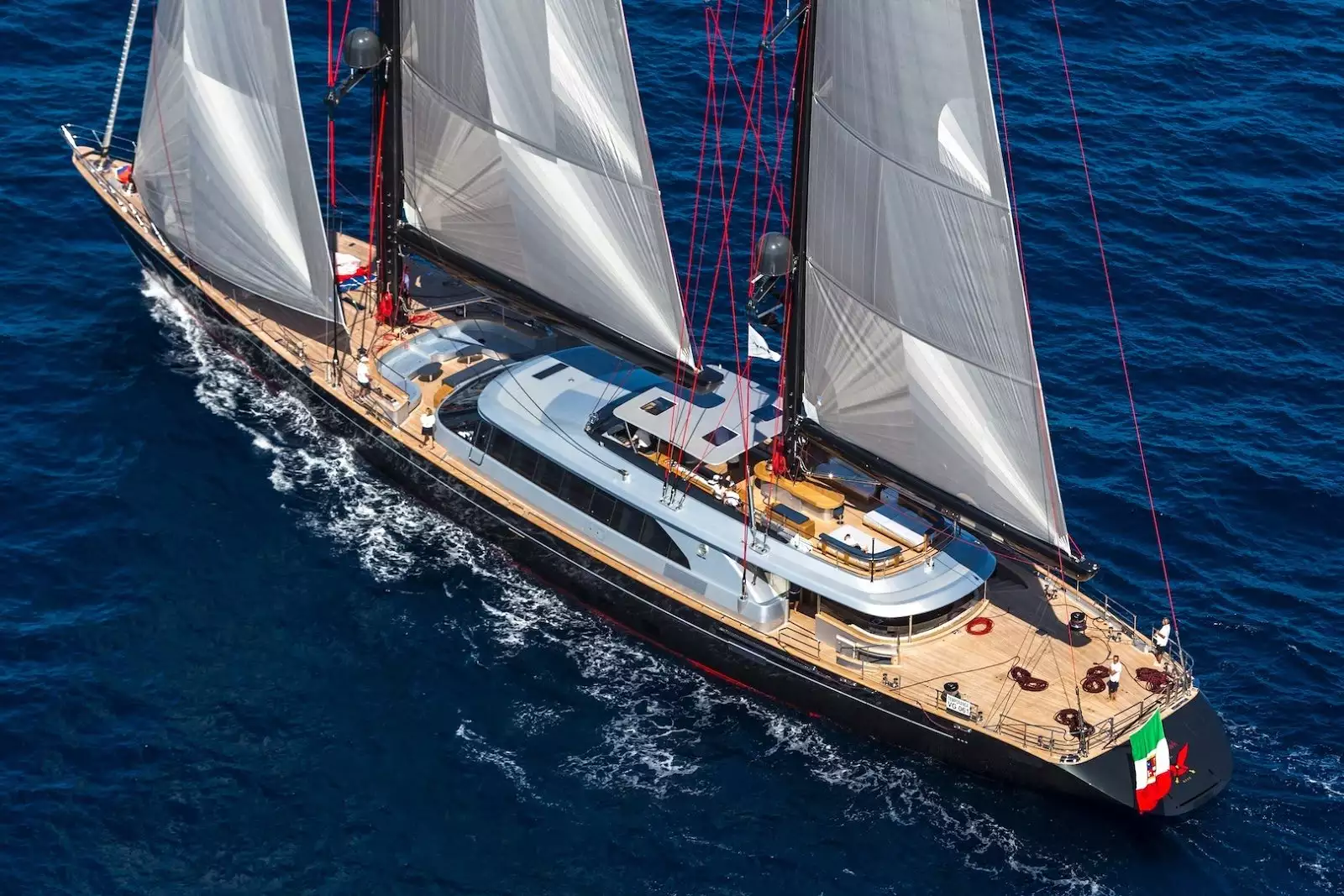 SEAHAWK Yacht • Perini Navi • 2013 • Owner Adam Alpert