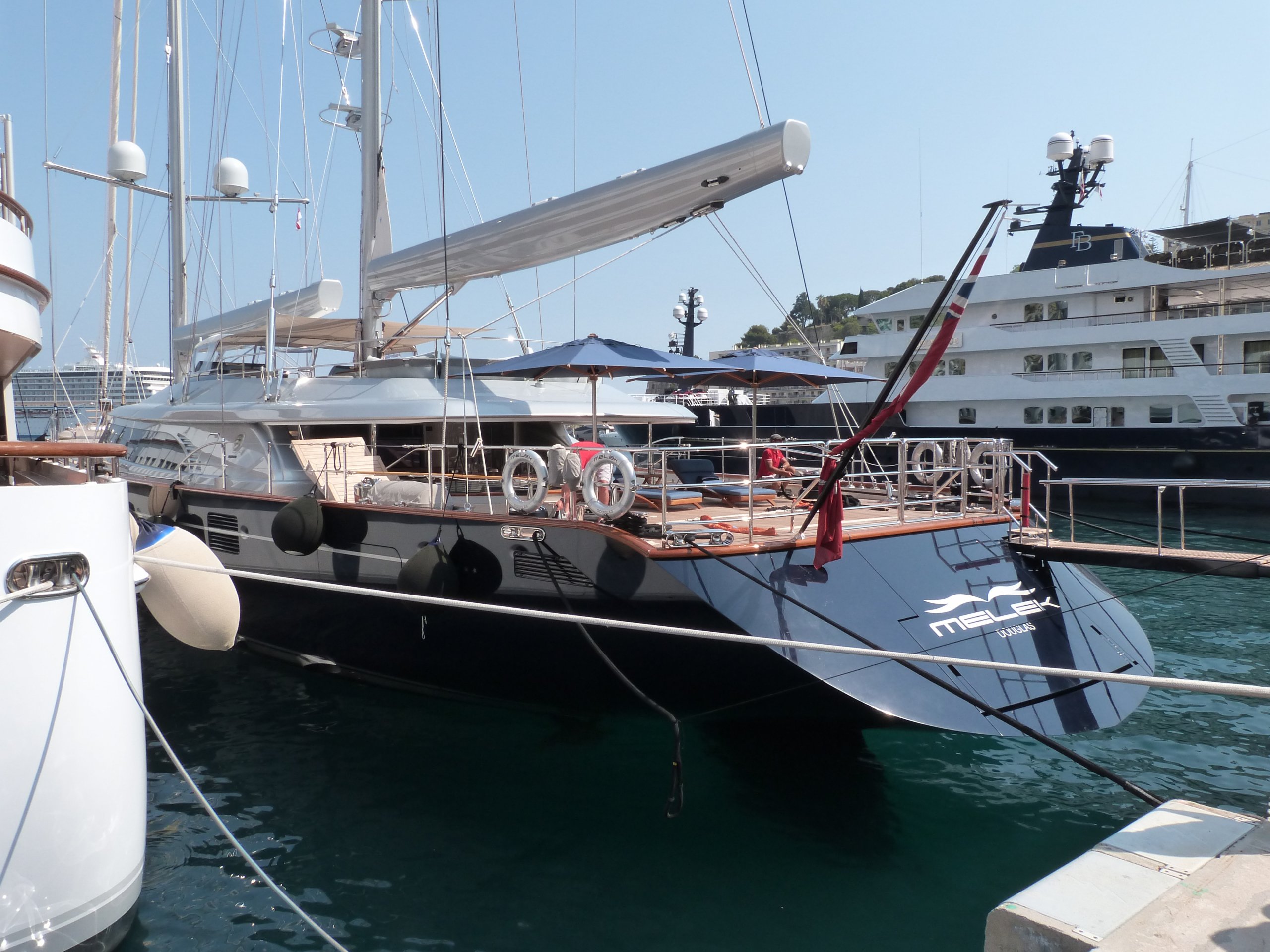 اليخت الشراعي Melek - Perini Navi - Turgay Ciner 