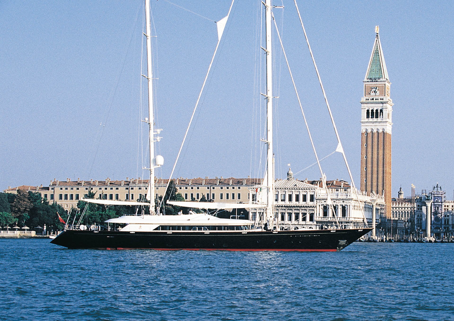 Zeiljacht ROCK AND ROLL • Perini Navi • 1999 • Voormalige eigenaar Urs Schwarzenbach