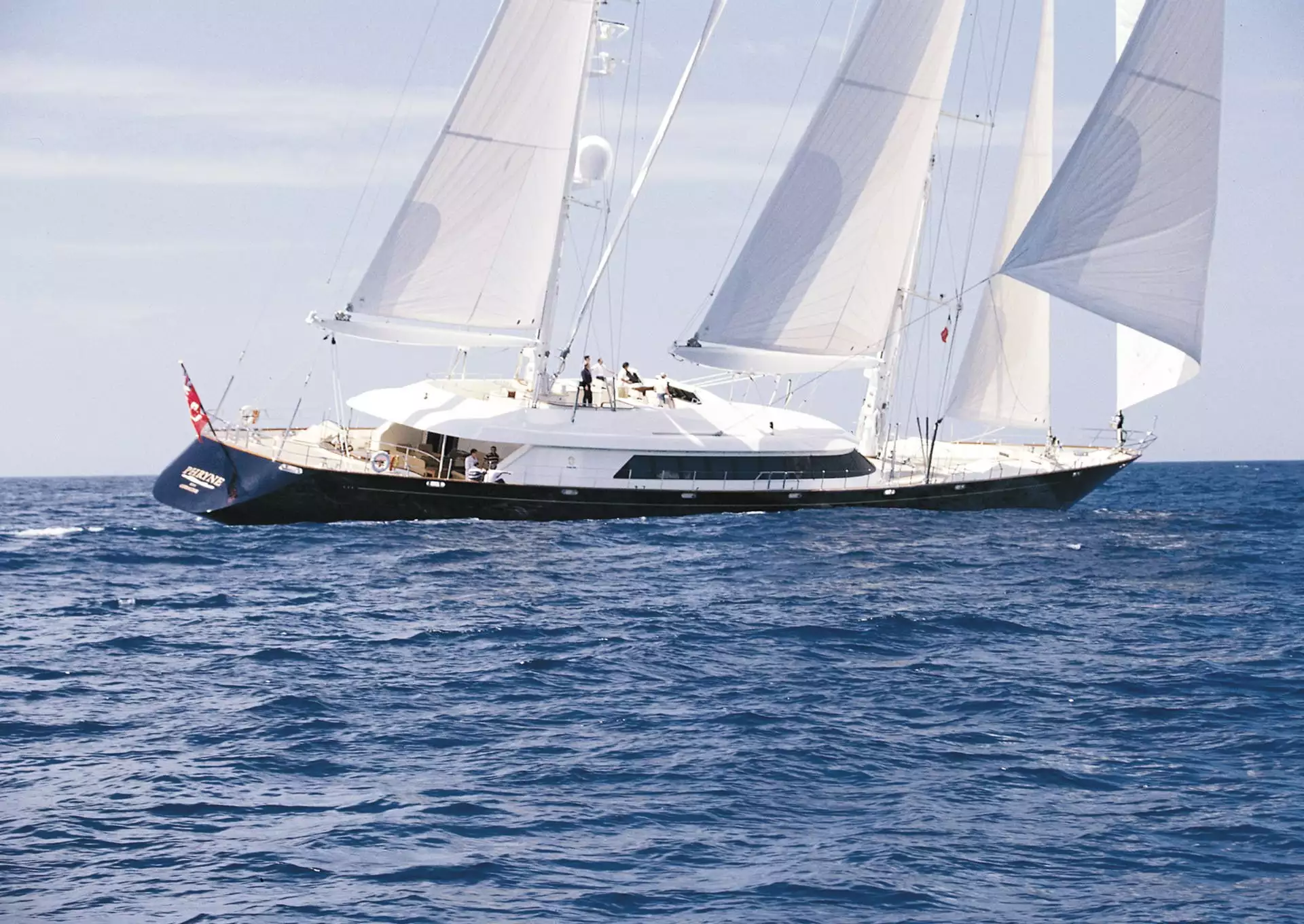 Iate à vela ROCK AND ROLL • Perini Navi • 1999 • Ex-proprietário Urs Schwarzenbach