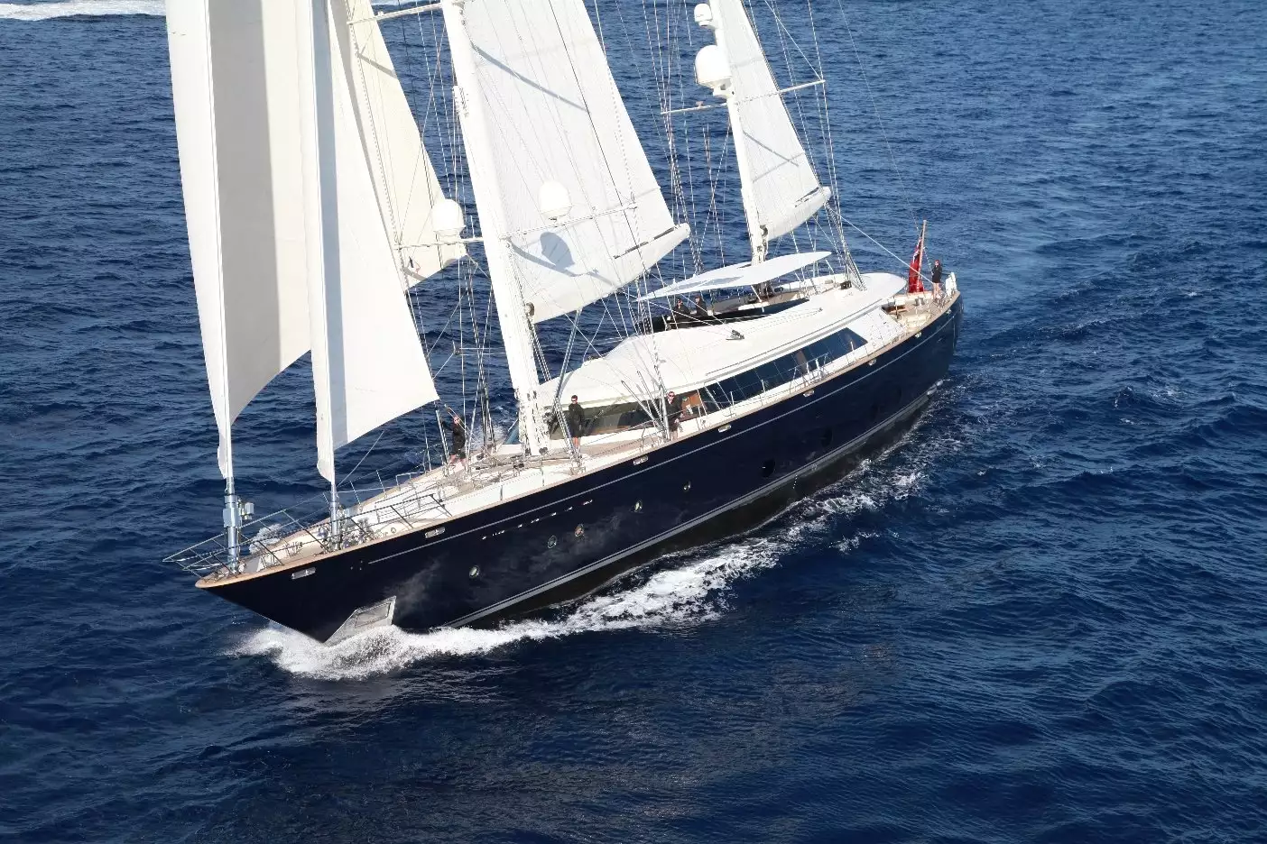 Iate à vela ROCK AND ROLL • Perini Navi • 1999 • Ex-proprietário Urs Schwarzenbach