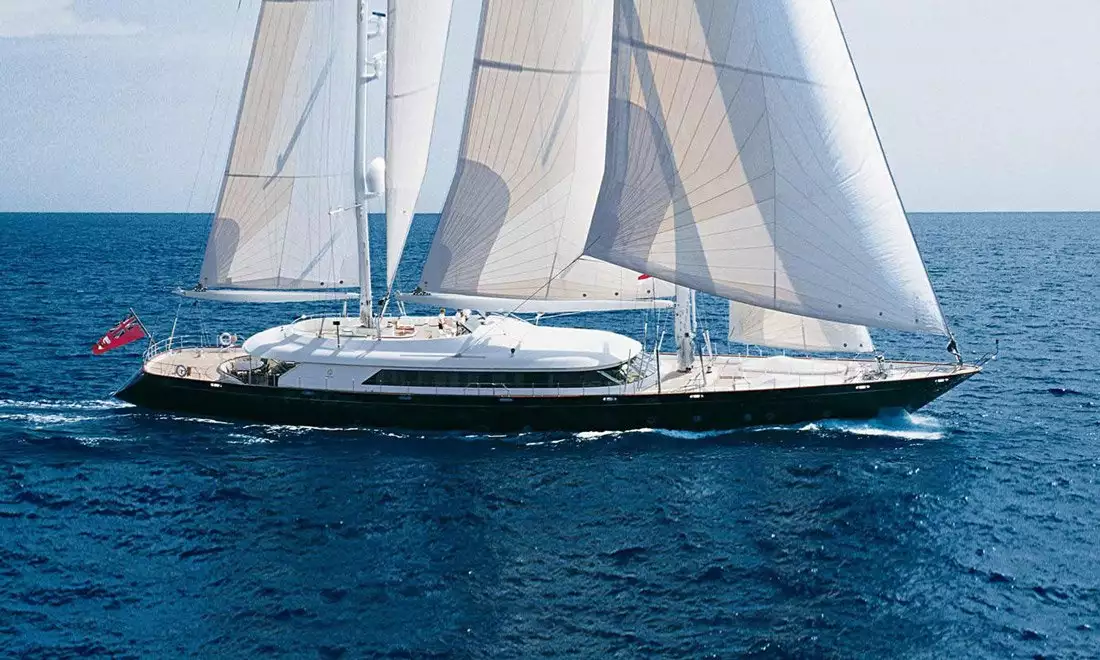 Iate à vela ROCK AND ROLL • Perini Navi • 1999 • Ex-proprietário Urs Schwarzenbach