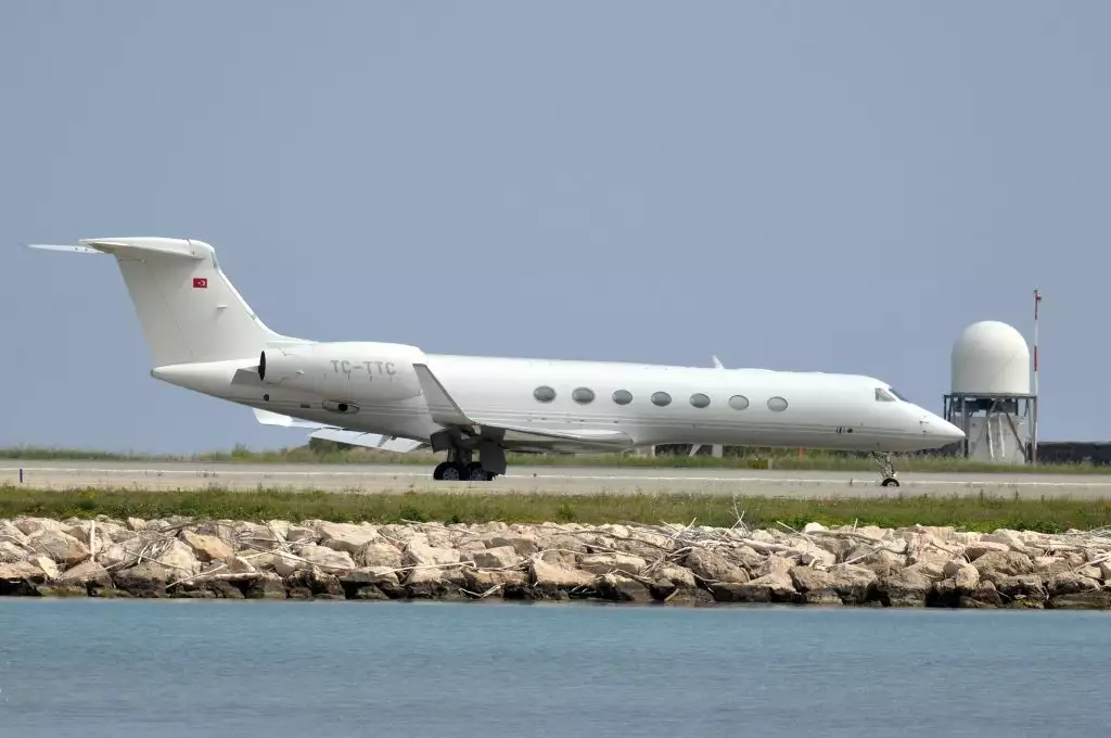 TC-TTC G550 Turgay Ciner private jet 