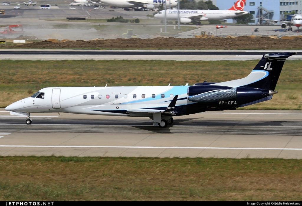 VP-CFA Embraer Legacy Fahad al Athel