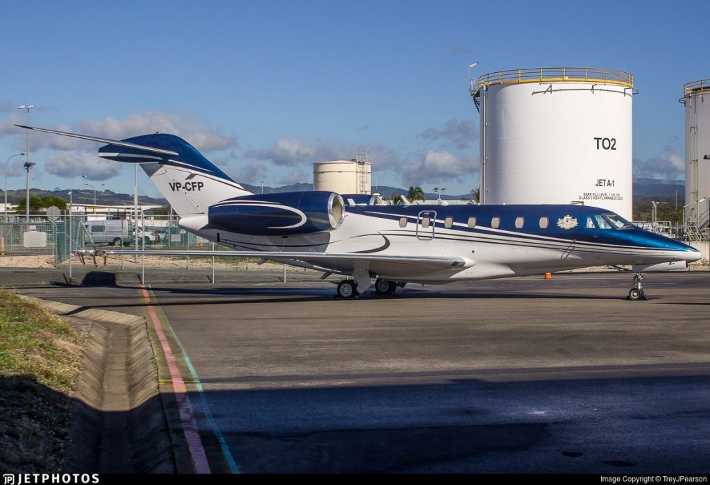 VP-CFP Cessna Citation Clive Palmer طائرة خاصة