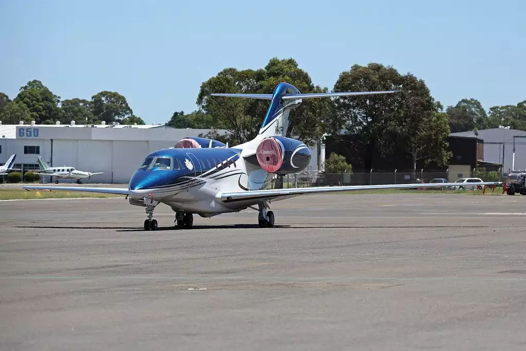 VP-CFP Jet privé Cessna Citation Clive Palmer
