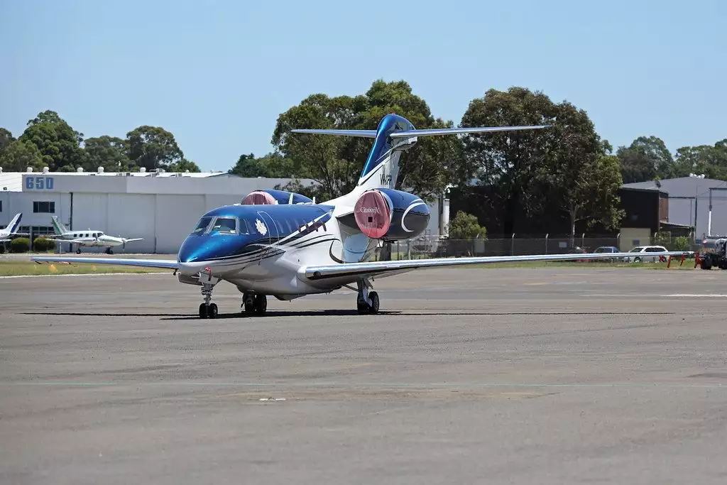 VP-CFP Cessna Citation Clive Palmer private jet