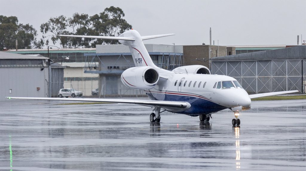 VP-CFP Cessna Citation Clive Palmer özel jeti