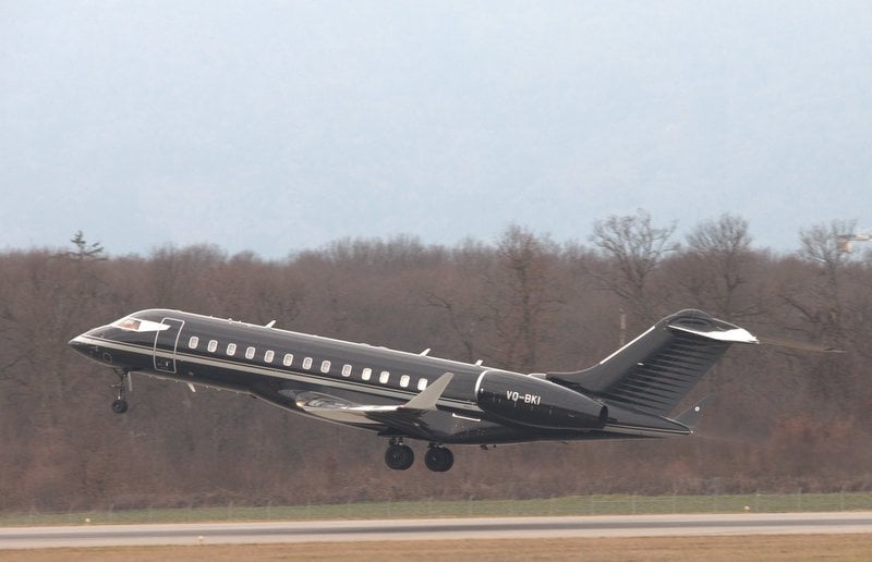 VQ-BKI Bombardier G6000 Igor Kesaev