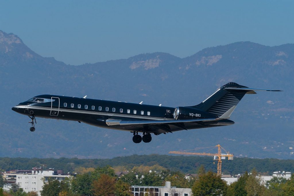 VQ-BKI Bombardier G6000 Igor Kesaev