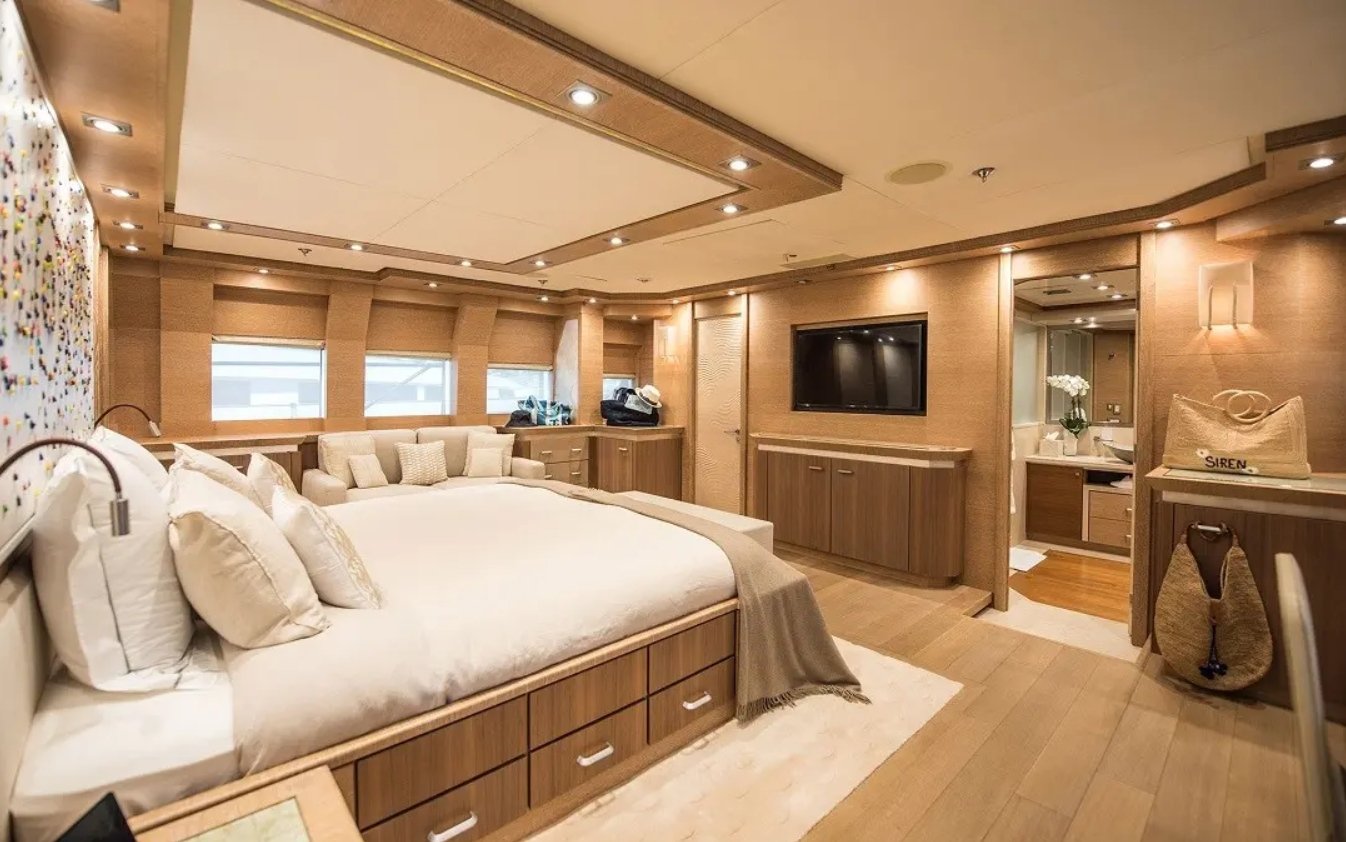 Palmer Johnson yacht Norma Jean intérieur