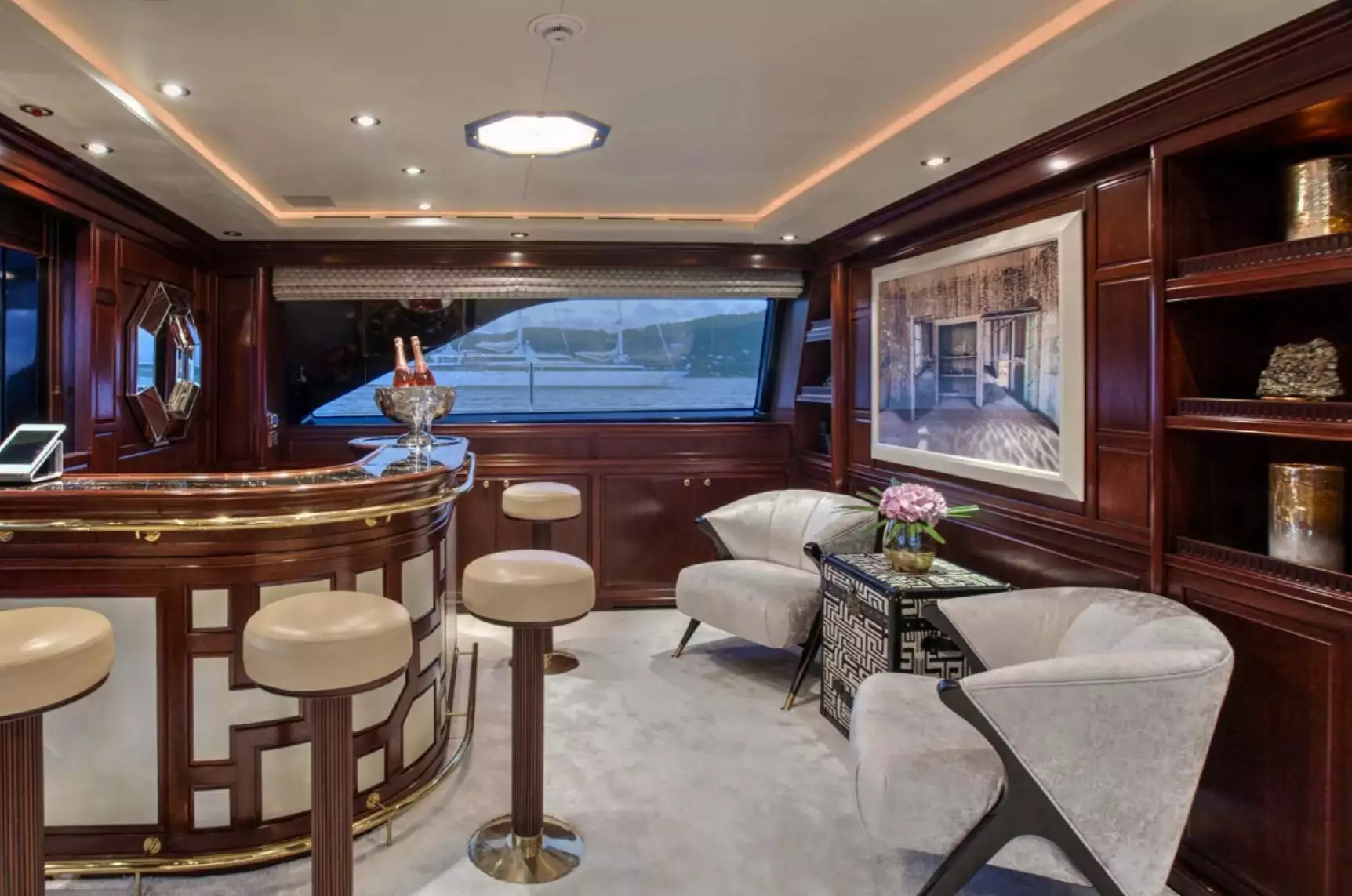 yacht à voile Blush interior