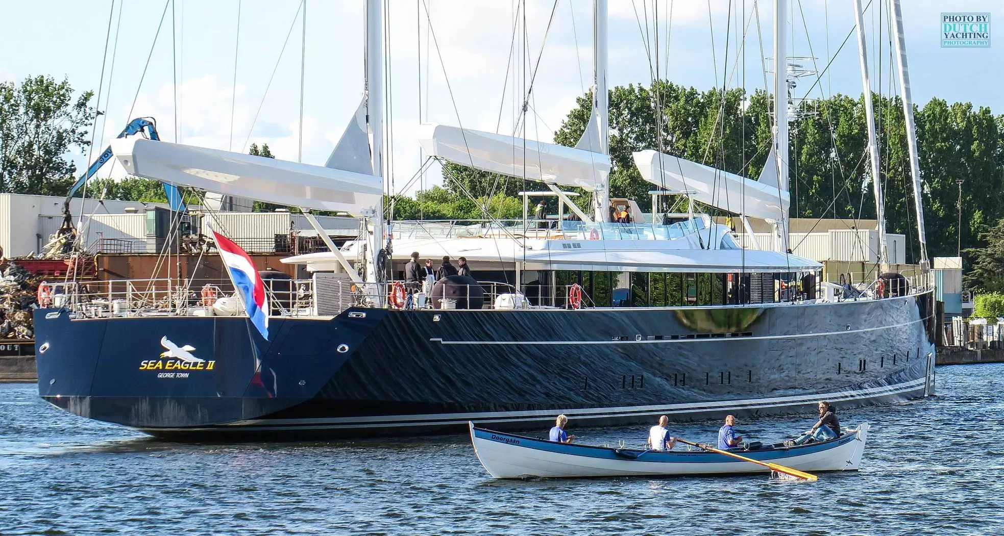 sailing yacht Sea Eagle II – Royal Huisman – 2020 - Samuel Yin
