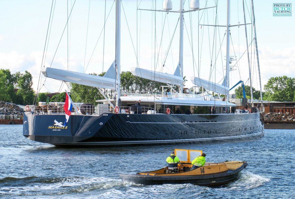 zeiljacht Sea Eagle II – Royal Huisman – 2020 - Samuel Yin