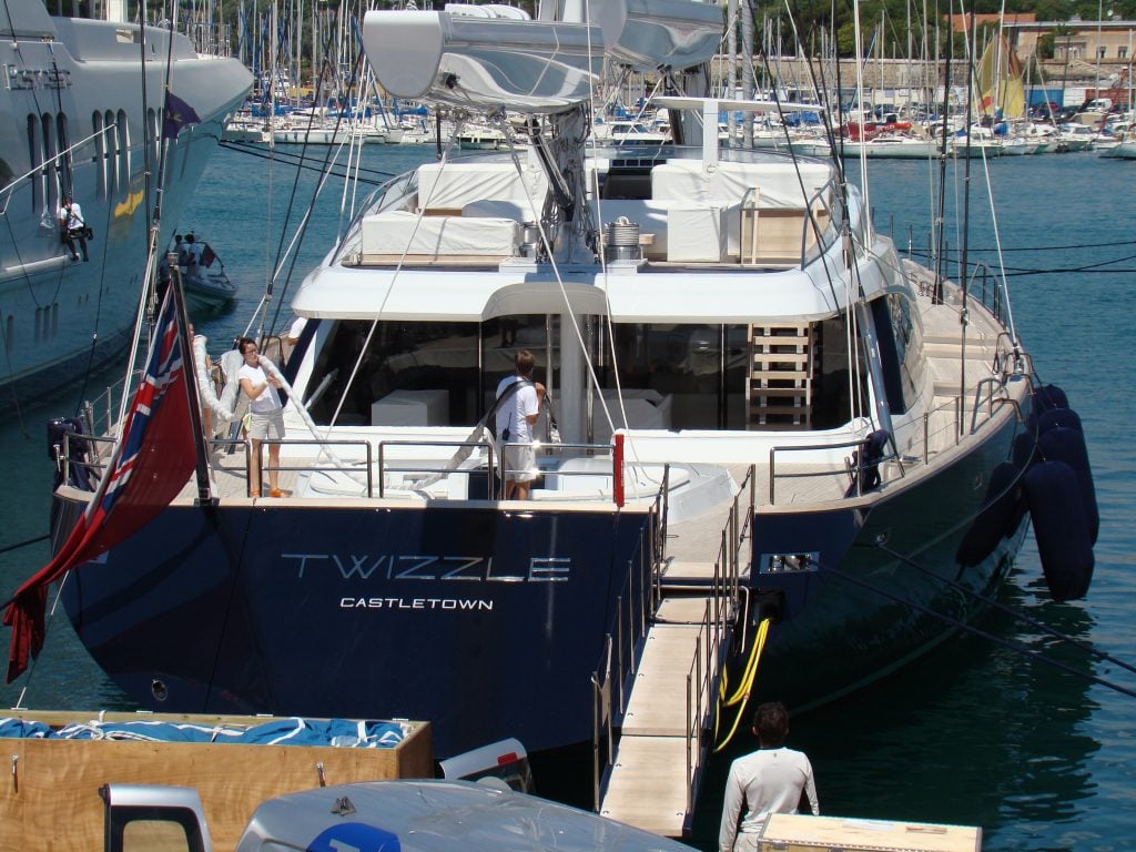 TWIZZLE Yacht • Royal Huisman • 2010 • Proprietario Michael Bradfield