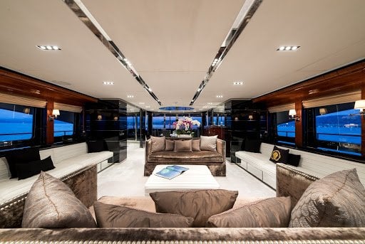 yacht Bliss interior