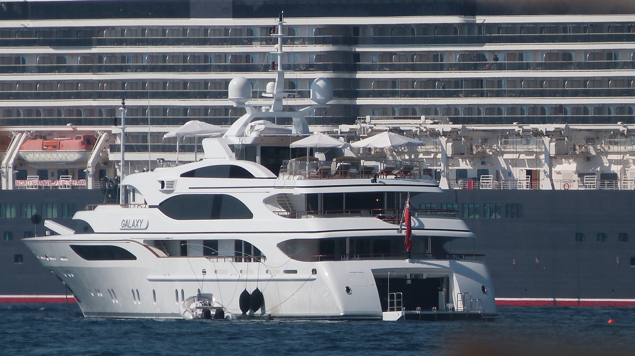 GALAXY Yacht • Benetti • 2005 • Owner Hans Thomas Gross