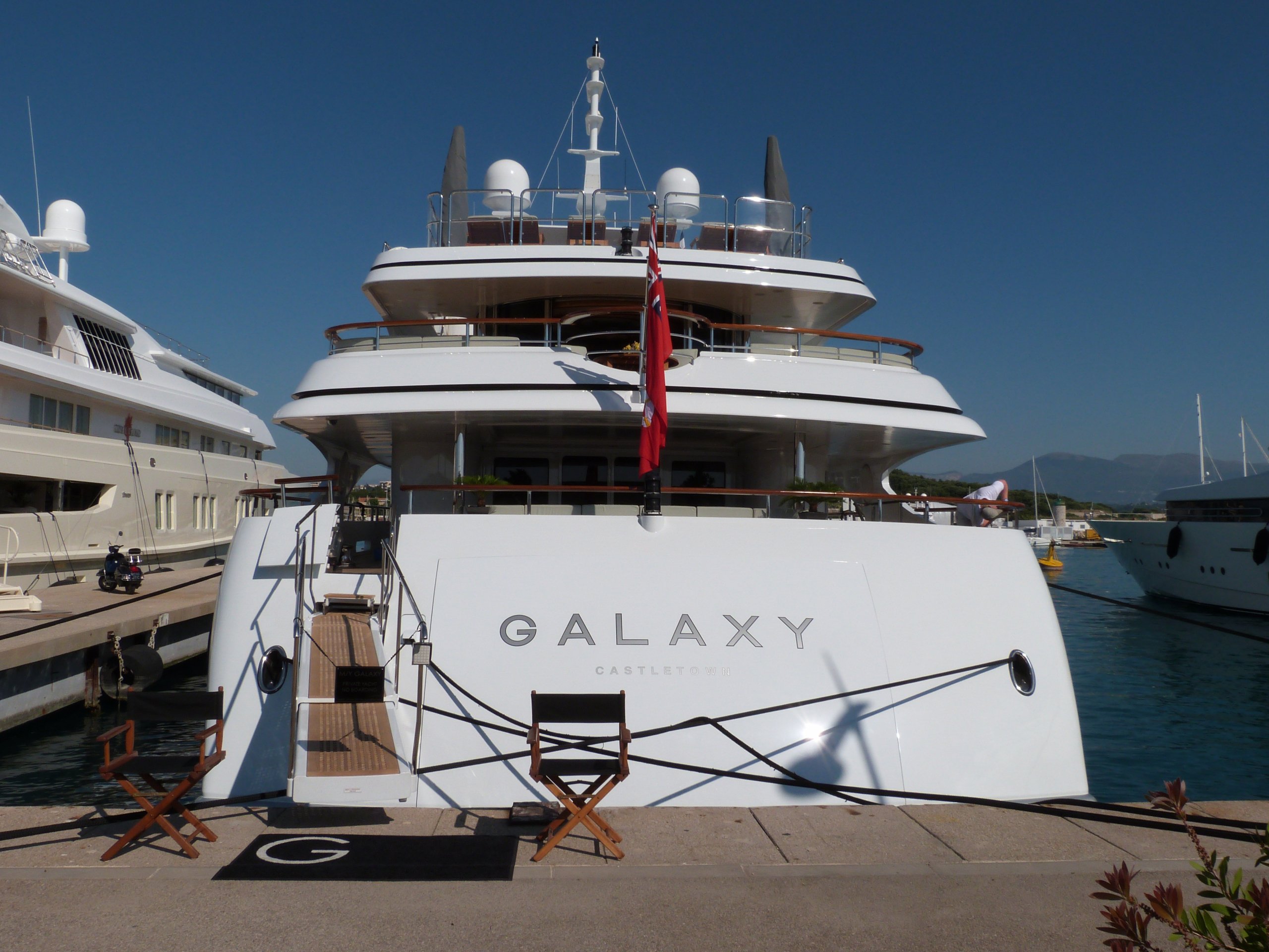 GALAXY jacht • Benetti • 2005 • Eigenaar Hans Thomas Gross