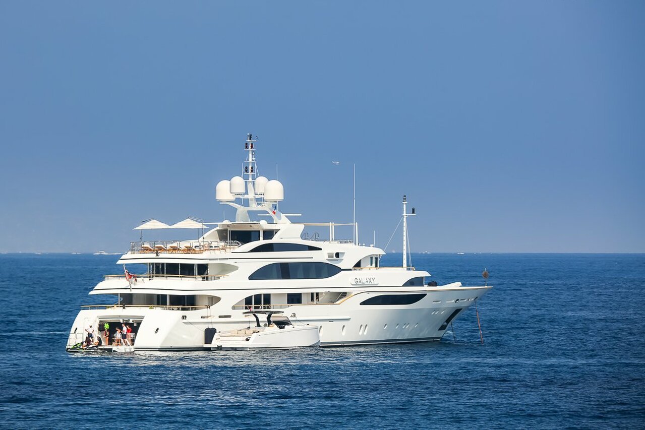 GALAXY Yacht • Benetti • 2005 • Propriétaire Hans Thomas Gross