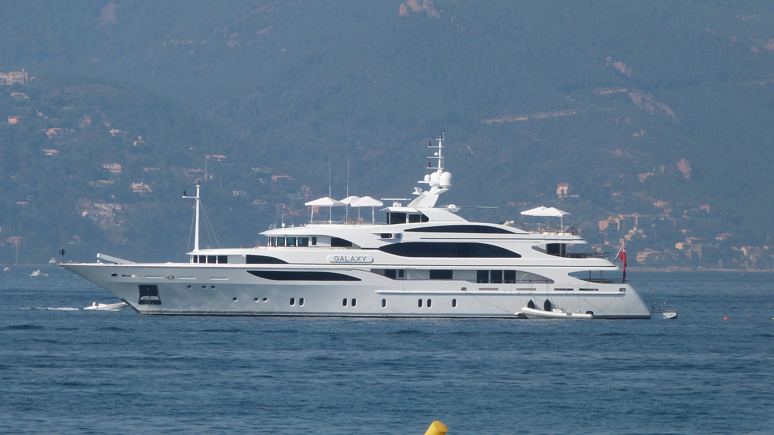 GALAXY Yacht • Benetti • 2005 • Owner Hans Thomas Gross