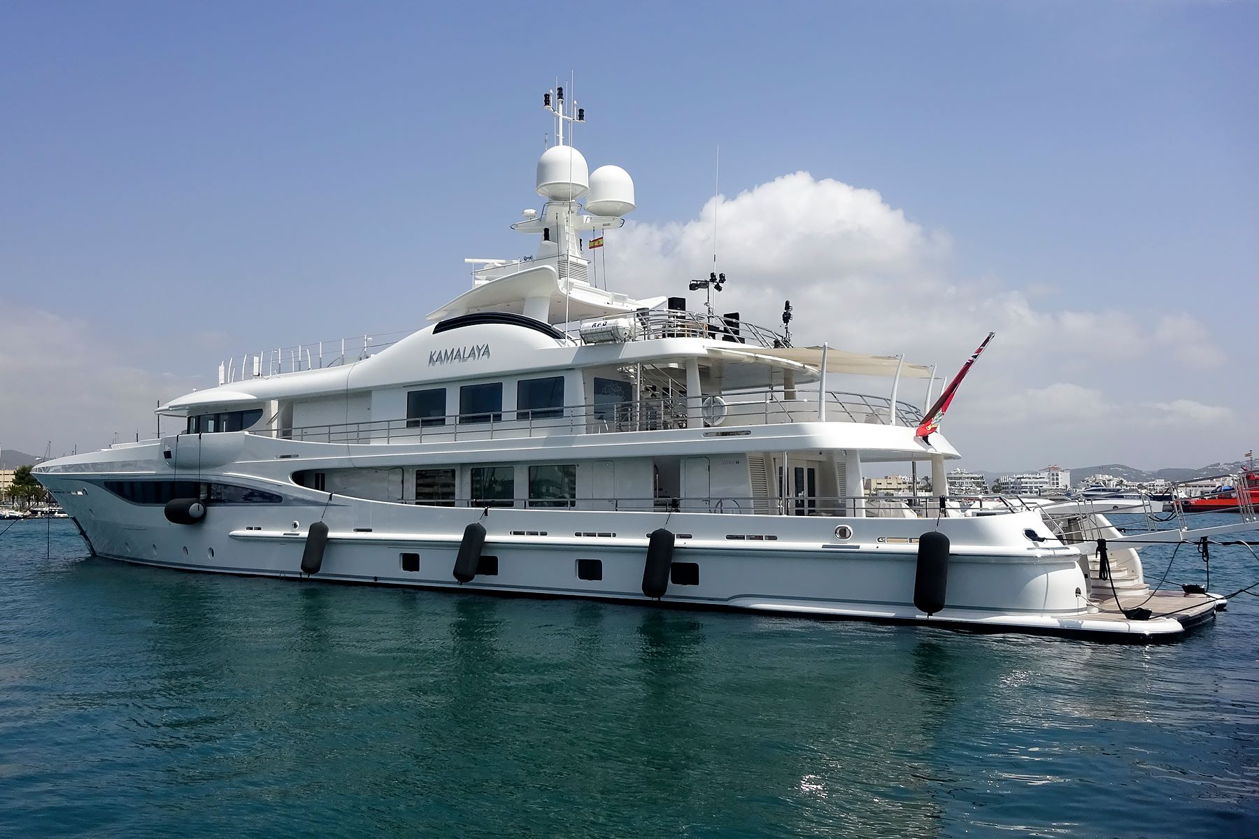 KAMALAYA Yacht • Mark Scheinberg $35M Superyacht • Amels • 2013