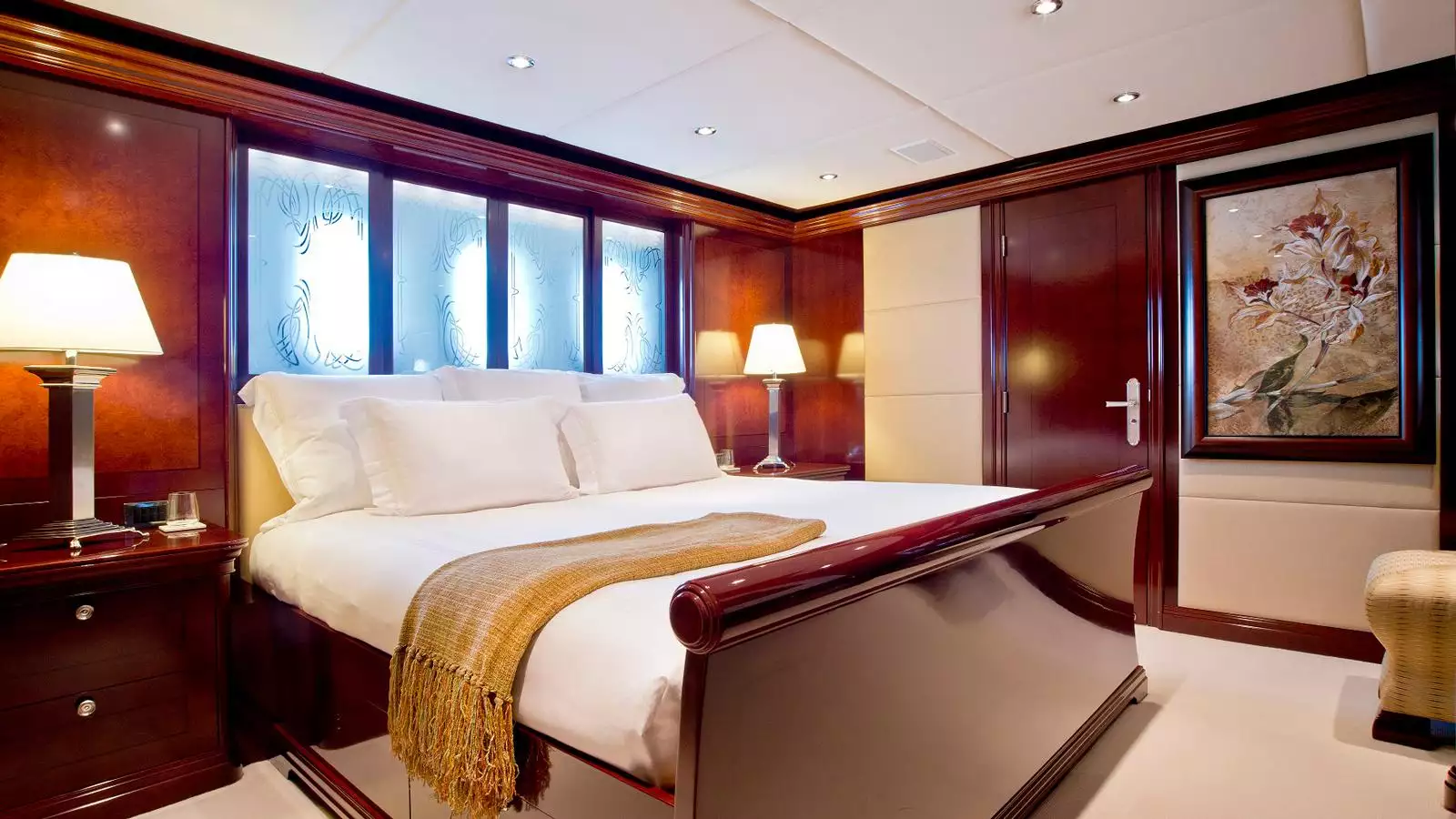 yacht La Dea II intérieur 